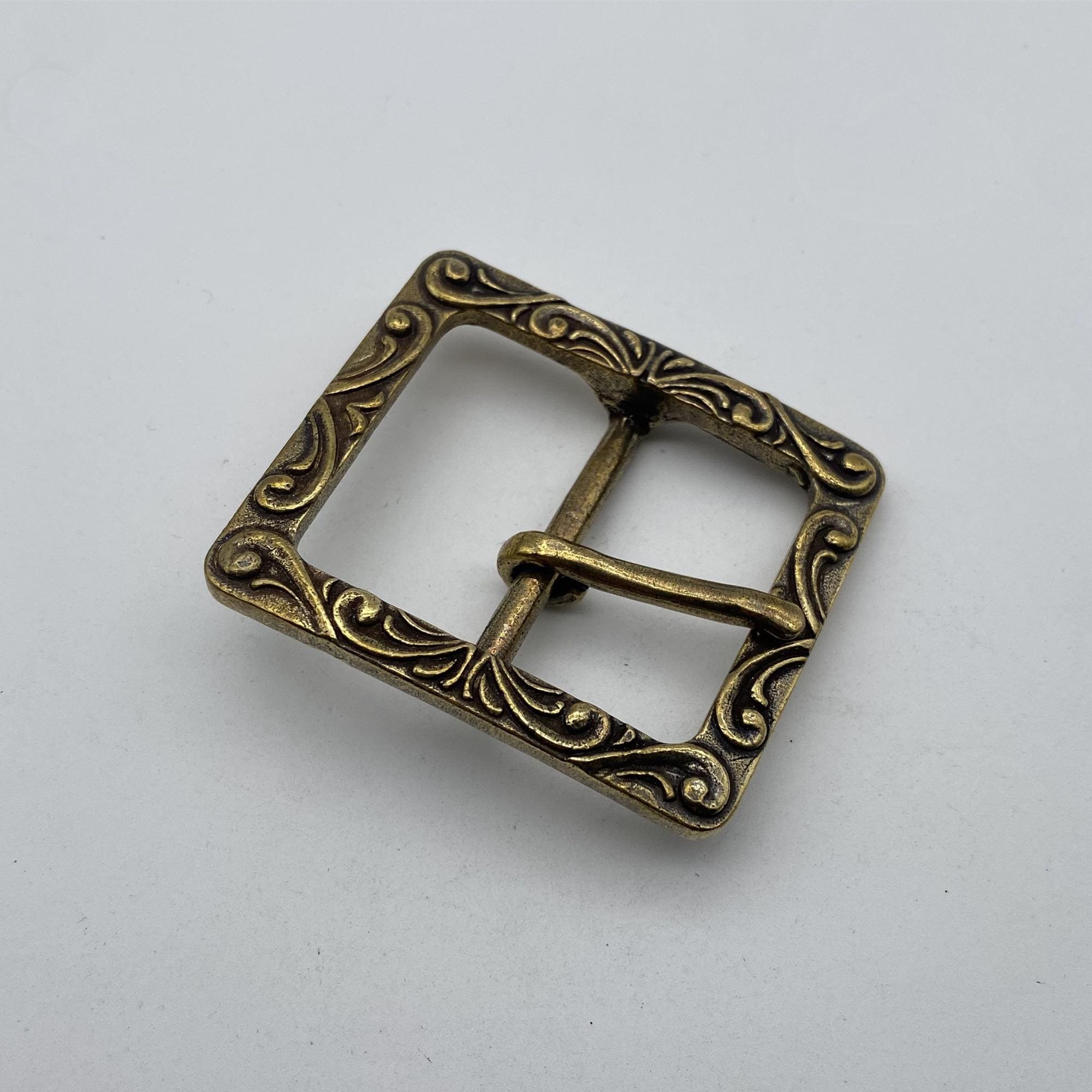 Boucles à Rouleau En Laiton Robuste - Pour Maroquinerie, Ceintures, Sacs - Lot De 2/5/10 - 25/38/50 Mm
