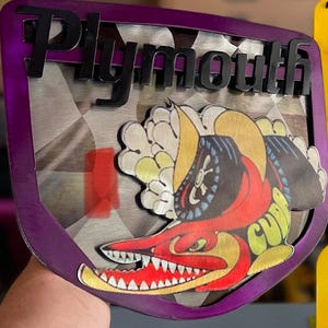 Plymouth Barracuda Sign