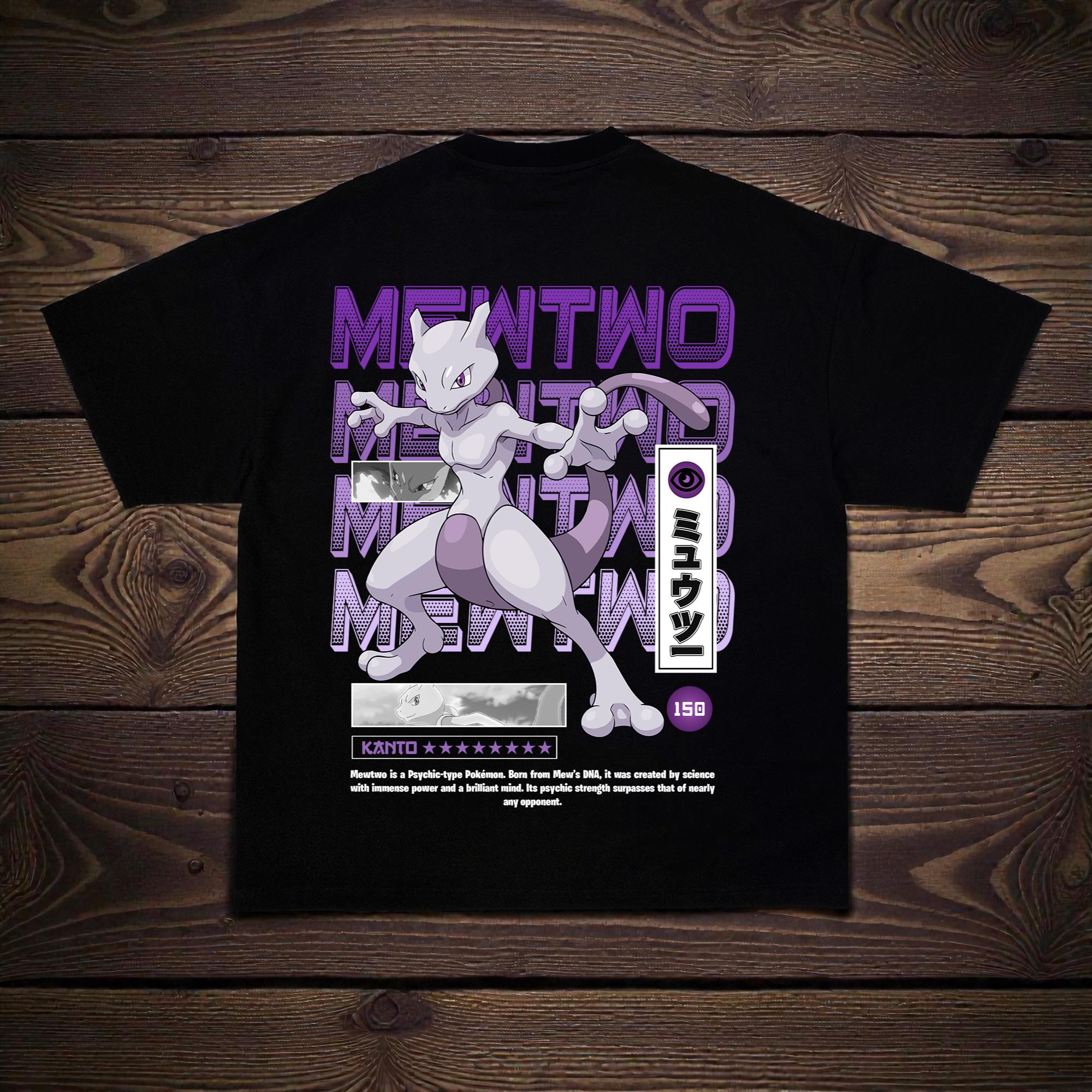 ポケットモンスター 半袖Tシャツ 90s ミューツー MEWTWO 【公式通販】
