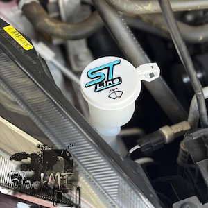 Wischwasserbehälter Deckel Ford Fiesta MK8 – 3D Druck – ST Line – Ersatzdeckel – Motorraum Upgrade