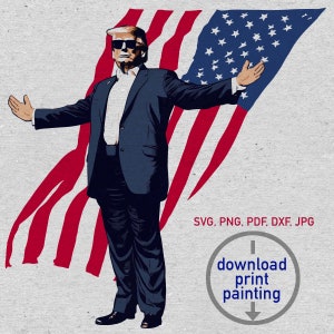 Trump Svg, Trump embraces everyone, make america great, Trump Png, usa flag svg,  President Trump 2025, Cute Trump, Trump assassination