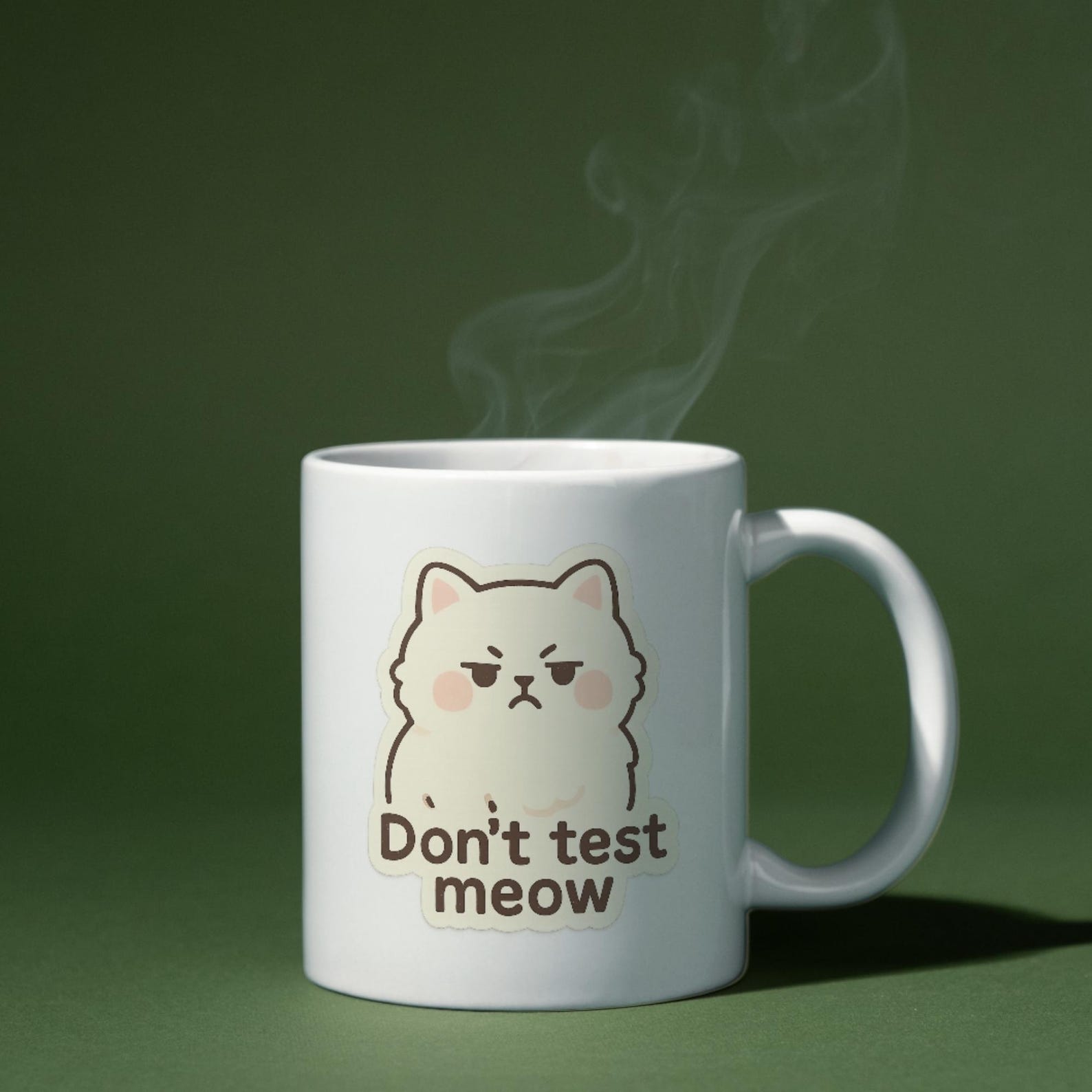Kawaii Cat Productivity Sticker Pack Work Mood Digital Download Cat ...