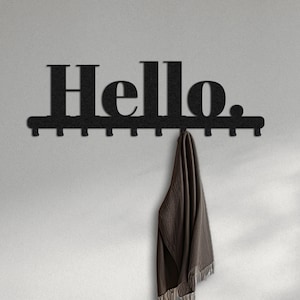 Hello Coat Rack Etsy Ireland