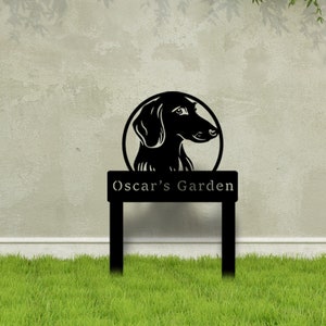 Custom Garden Sign, Street Sign, Dog Decor, Metal Yard Sign, Personalized Garden, Gardener Gift, Custom Garden Stake, Name Sign, Outdoor