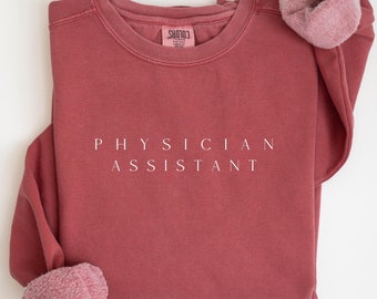 Arzthelferin Sweatshirt | PA Sweatshirt Geschenk | PA Grad Geschenk | Arzt Geschenk | Arzthelferin Geschenke | Med Schule Geschenkidee