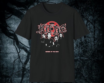 Kittie Band Shirt ,Canadian Rock Band , Kittie T Shirt , Kittie Rock Band Shirt , Sister of the dead , Pentagram  , Gifts , Rock Music Shirt