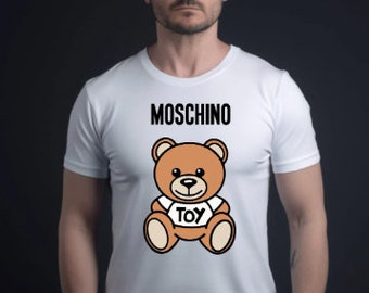 Moschino Vintage T Shirt , Moschino Teddy Bear Shirt , Teddy Bear T Shirt , Shirts For Man , Shirts For Woman , Cool Gifts , Kid Sizes