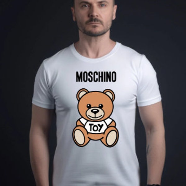 Moschino Vintage T Shirt , Moschino Teddy Bear Shirt , Teddy Bear T Shirt , Shirts For Man , Shirts For Woman , Cool Gifts , Kid Sizes