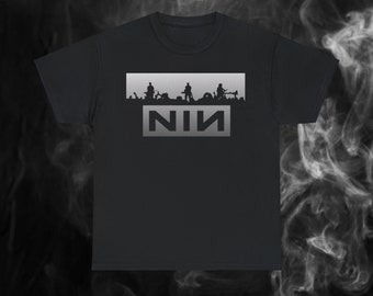 NIN Shirt , Nine Inch Nails T Shirt , NIN Band T Shirt , Rock Music Shirt , Shirt For Man , Shirt For Woman , Gifts , Trent Reznor