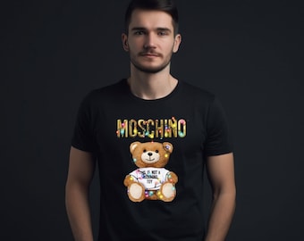Moschino Vintage T Shirt , Moschino Teddy Bear Shirt , Teddy Bear T Shirt , Shirts For Man , Shirts For Woman , GIfts , Cool T Shirt