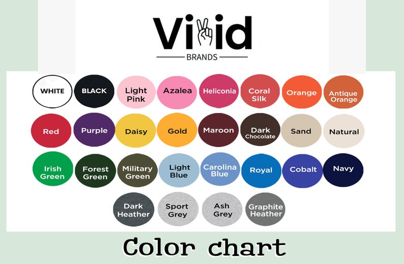 Pu&ograve; includere: Tabella colori con 24 diversi campioni di colore. I colori sono etichettati con nomi come Bianco, Nero, Rosa chiaro, Azalea, Heliconia, Seta corallo, Arancione, Arancione antico, Rosso, Viola, Margherita, Oro, Marrone, Cioccolato fondente, Sabbia, Naturale, Verde irlandese, Verde bosco, Verde militare, Azzurro, Blu Carolina, Reale, Cobalto, Blu navy, Grigio scuro, Grigio sportivo, Grigio cenere e Grigio grafite.