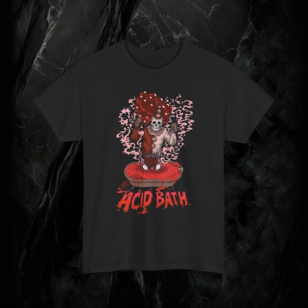 Acid Bath Shirt , American Metal Band , Underground Band Shirt , Vintage 90s T Shirt , Vintage Acid Bath Shirt , Rock Band Gift Shirt