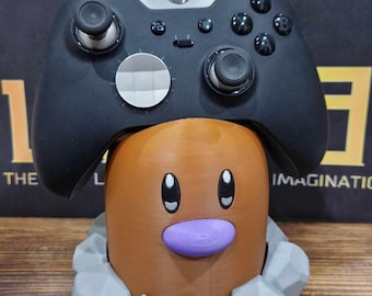 Funny, op Diglett geïnspireerde desk Buddy – houder voor bril en controller | Gamercadeau