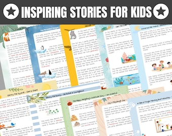 Printable Stories, Affirmational Stories, Inspiring Stories, Reading Activity, Bedtime Stories, Preschoolers ABC, Affirmational Children