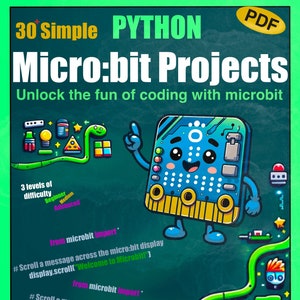 Microbit Python Coding Projects for Beginners - Etsy