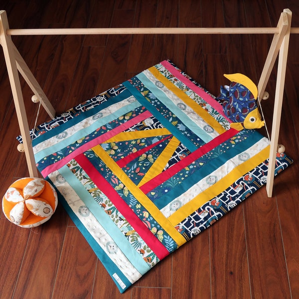 Tapis d'éveil patchwork