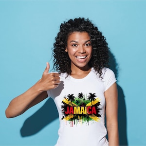 Leuke Jamaicaanse png x 3 met transparante achtergrond