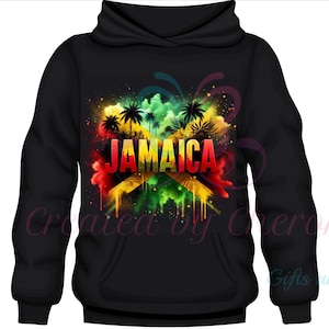 Jamaica Flag PNG, Sublimation Design (Digital Download)