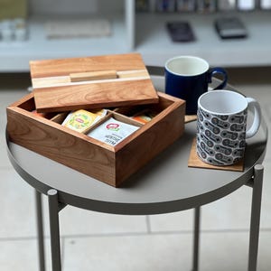 Wooden tea box (Made to order – 15 days processing time)