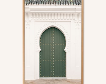 Moroccan Door Print: Boho Marrakesh Architecture (Digital Download)| Not Stock, Not AI