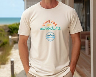Time for an Adventure, Ocean Adventure Shirt, Travel TShirt, Adventure Shirt, Travel Tee, Vacation Shirt, Travel Shirt, Nature Shirt