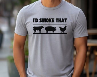 Funny BBQ/Smoker shirt, Humor cooking t-shirt, Barbecue tshirt, BBQ Gifts For Men, Humor BQ Shirt, Dad Husband Grandpa Father's Day, For Him