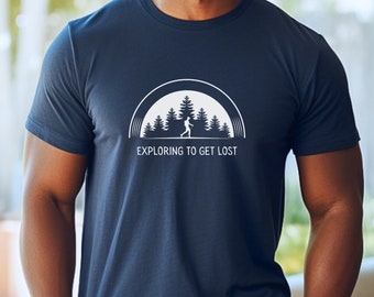 Exploring to Get Lost Shirt, Travel TShirt, Adventure Shirt, Travel Tee, Vacation Shirt, Travel Shirt, Vacay Mode, Woods Shirt