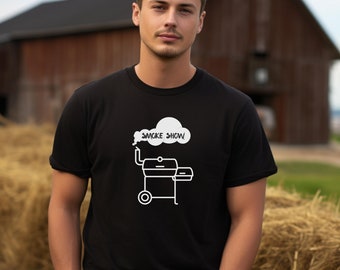 Smoke Show Shirt, Funny BBQ Shirt, Humor Cooking t-shirt, Barbecue t-shirt, BBQ Gifts For Men, Dad Husband Grandpa Father's Day Gift For Him