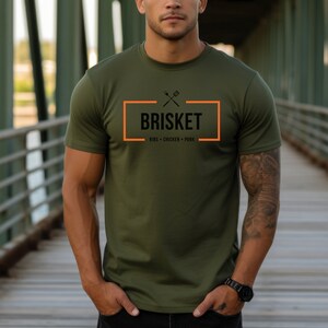 Funny BBQ Shirt, Brisket Shirt, Ribs Shirt, Chicken Shirt, Pork Shirt, Barbecue t-shirt, BBQ Gifts For Men, Dad Husband Grandpa Father&#39;s Day