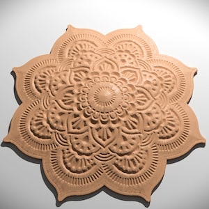 Mandela 3D Model for CNC