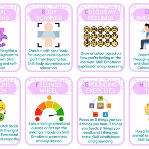 A-Z Emotional Regulation Cards | Digital Download | Printable Mindfulness & Coping Strategy Cards for Kids
