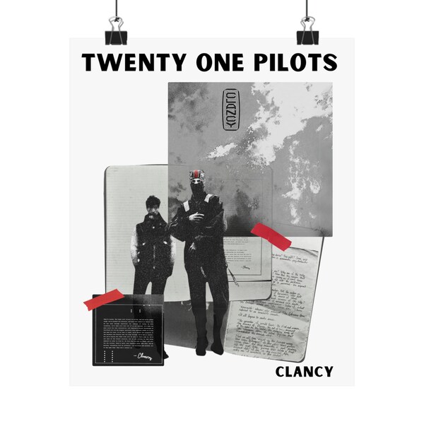 Twenty One Pilots Clancy Poster