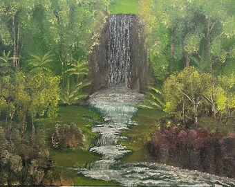 Mystical waterfall