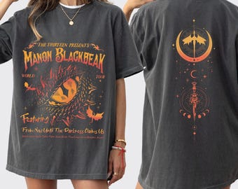 Manon Blackbeak Throne of Glass Shirt, From Now Until The Darkness Claims Us Tee, The Thirteen Shirts, Acotar Crescent City,Tog merch