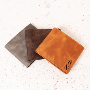 Regalo personalizado, regalo para padre, regalo de Navidad, regalo para hombre, regalo de cumpleaños, regalo para hermano, regalo para esposo, billetera de cuero personalizada, regalo de Navidad.