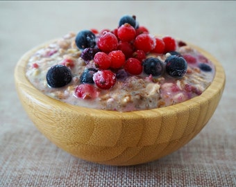 Wooden bowl for gift purpose