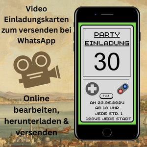 digitale uitnodiging | digitale uitnodiging WhatsApp| Uitnodiging verjaardag | Uitnodiging WhatsApp | Verjaardagsuitnodiging digitaal | 30e verjaardag