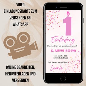 digitale uitnodiging | digitale uitnodiging WhatsApp | Uitnodiging verjaardag | Uitnodiging WhatsApp | Verjaardagsuitnodiging digitaal | 1e verjaardag