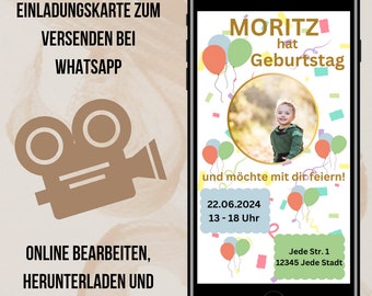digital invitation | digital invitation WhatsApp | birthday invitation | WhatsApp invitation | digital birthday invitation | invitation