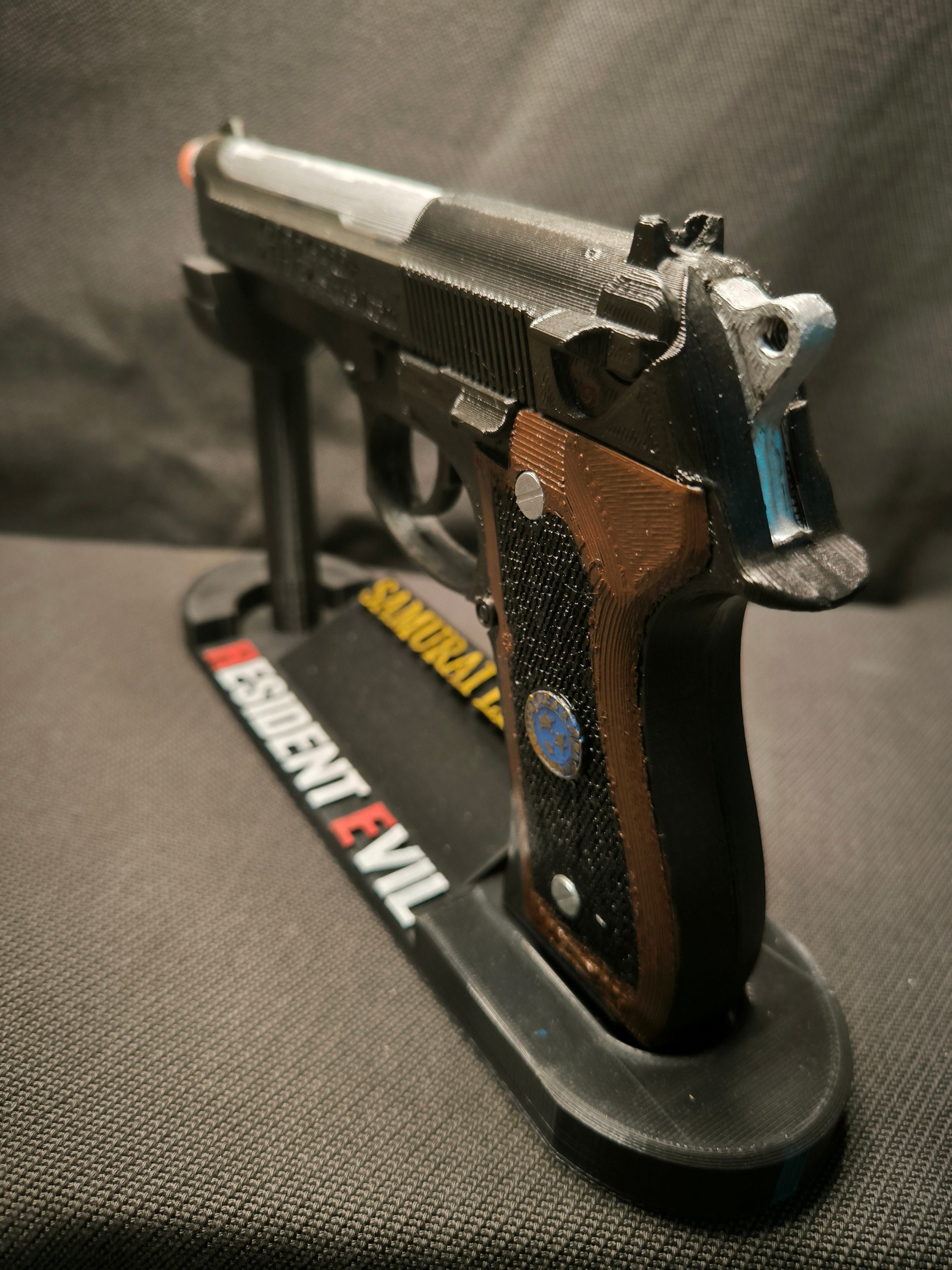 Decorative Samurai Edge Replica Gun From Resident Evil, Jill Decorative Samurai Edge Replica Gun From Resident Evil, Jill