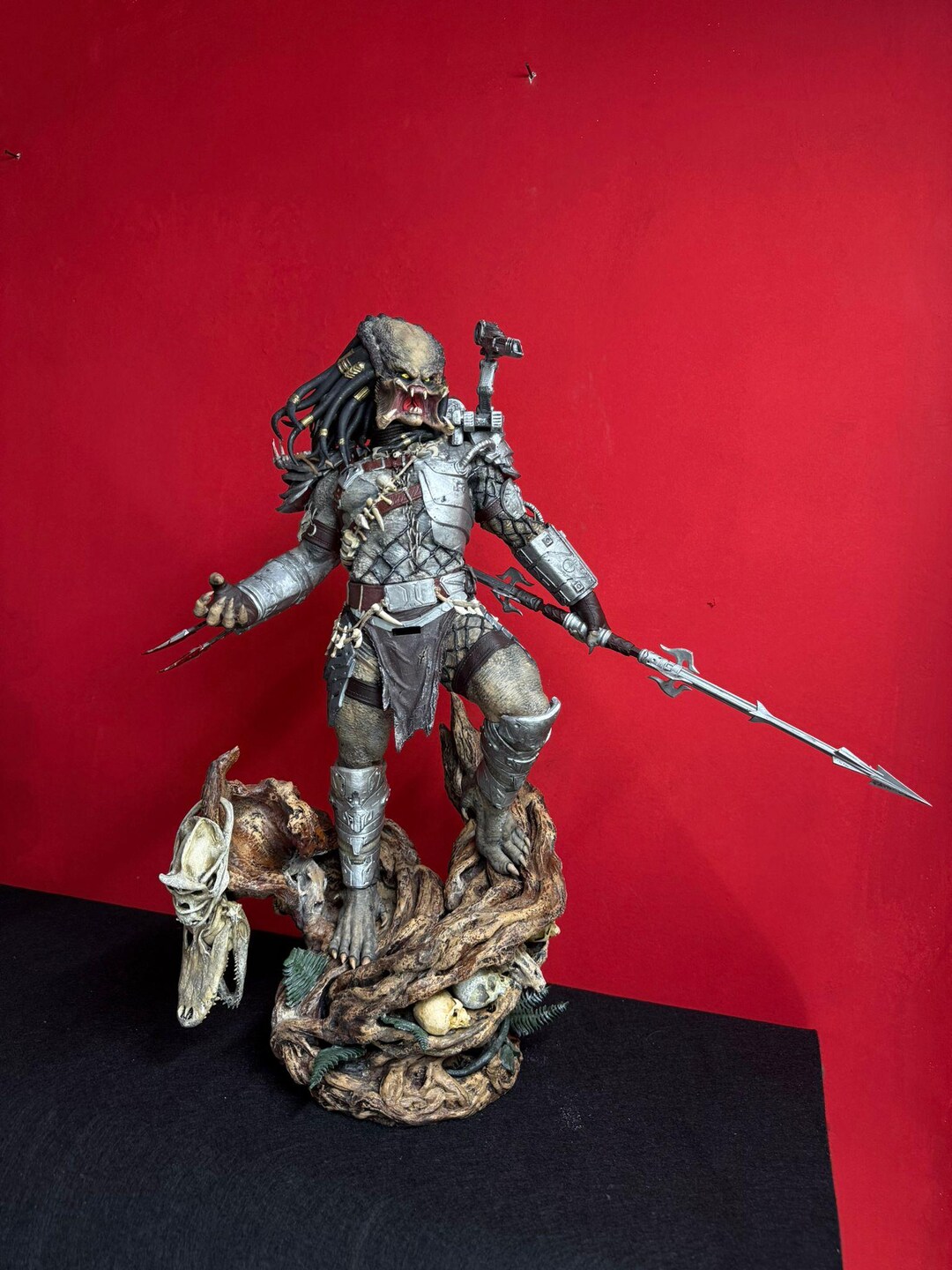 Large Predator Figure With Interchangeable Faces - Etsy
