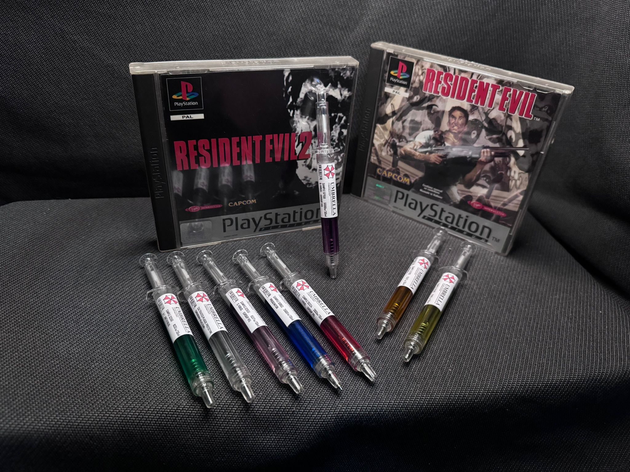 Resident Evil Saga Virus Syringe Pens - Etsy