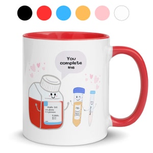 Funny biology science mug, cute tissue cell culture lab technique gift, immunology, life scientist, STEM researcher, science teacher, 11oz