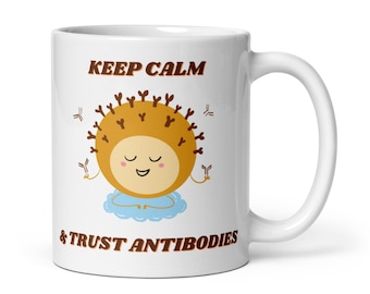 Funny Immunology Mug, Science Gift, Cell Biology, 11oz