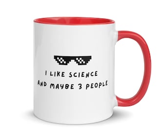 Funny Science Mug, Gift for STEM Teacher