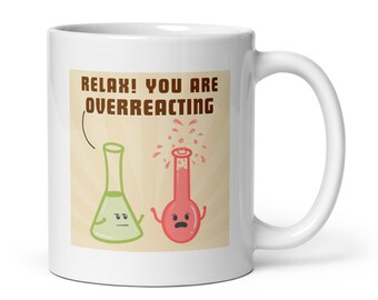Funny Science Mug, Chemistry Gift Idea, STEM Researcher Coffee Mug