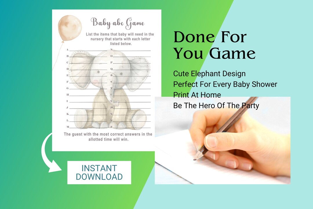 Baby Shower Game, Baby Shower Game, Printable Baby Shower Game, Girl or ...