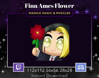 Magic Anime Boy Flower, Cute, Twitch, Discord, Stream, Manga, Anime, P2U, Adorable, Black Blonde Hair, Kawaii,