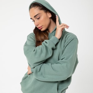 Seafoam Green Hoodie Etsy UK