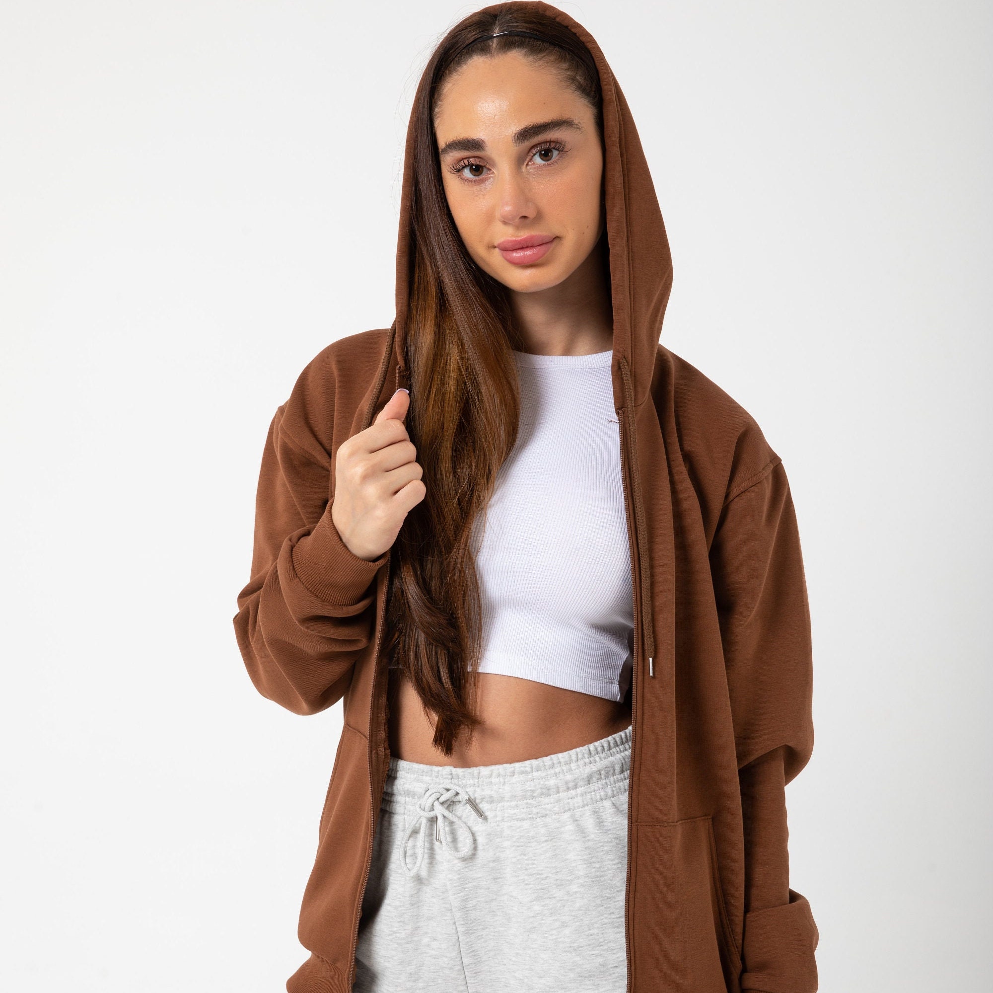 SOL 人気 soonerorlater GuruGuru Hoodie Brown SOL soonerorlater